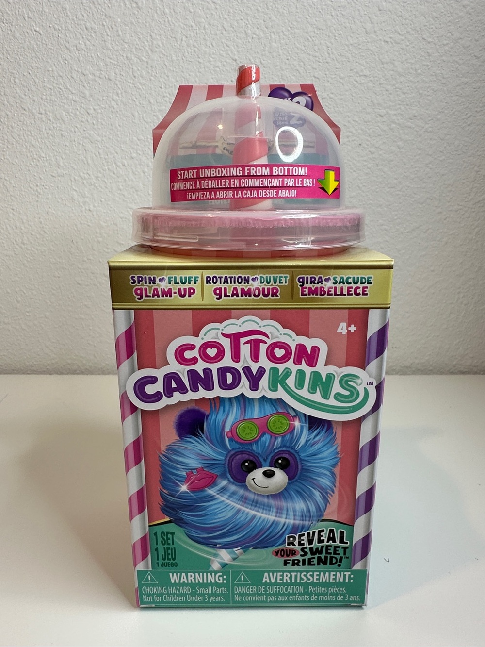 Cotton Candy Kins Blue Plush Reveal Toy by Cotton Candy